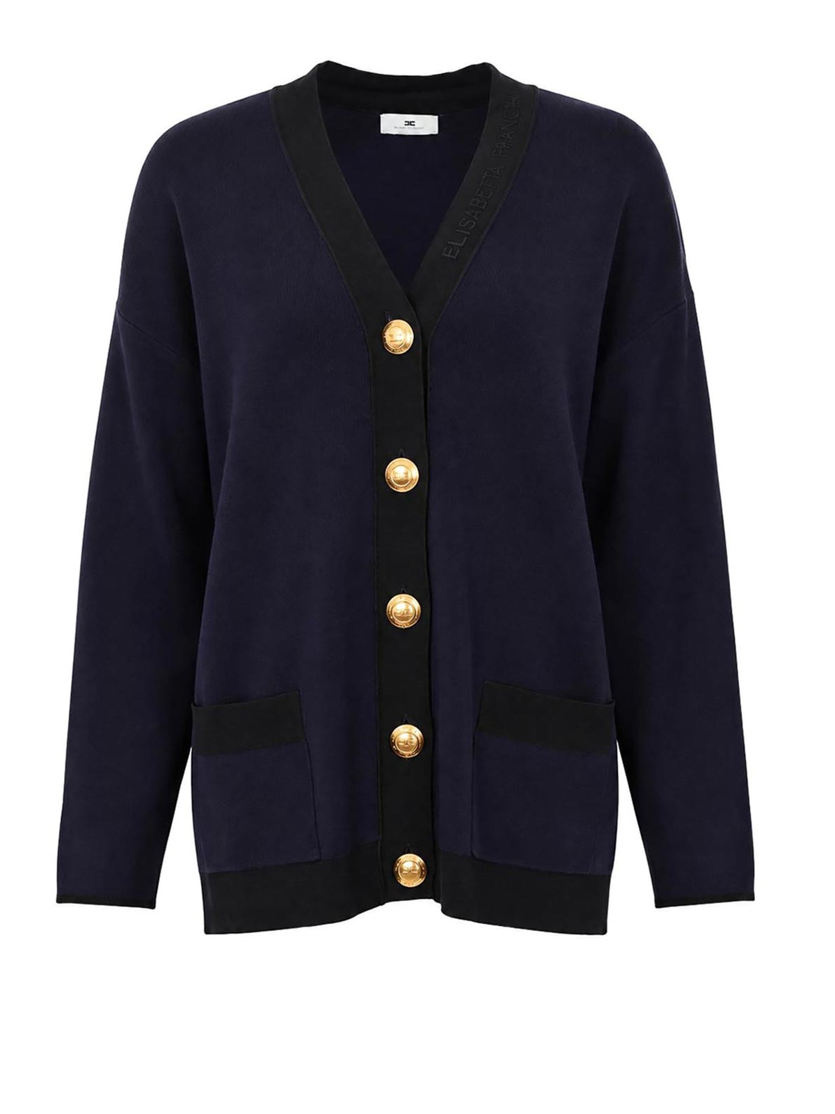 Elisabetta Franchi Cardigan - Bleu