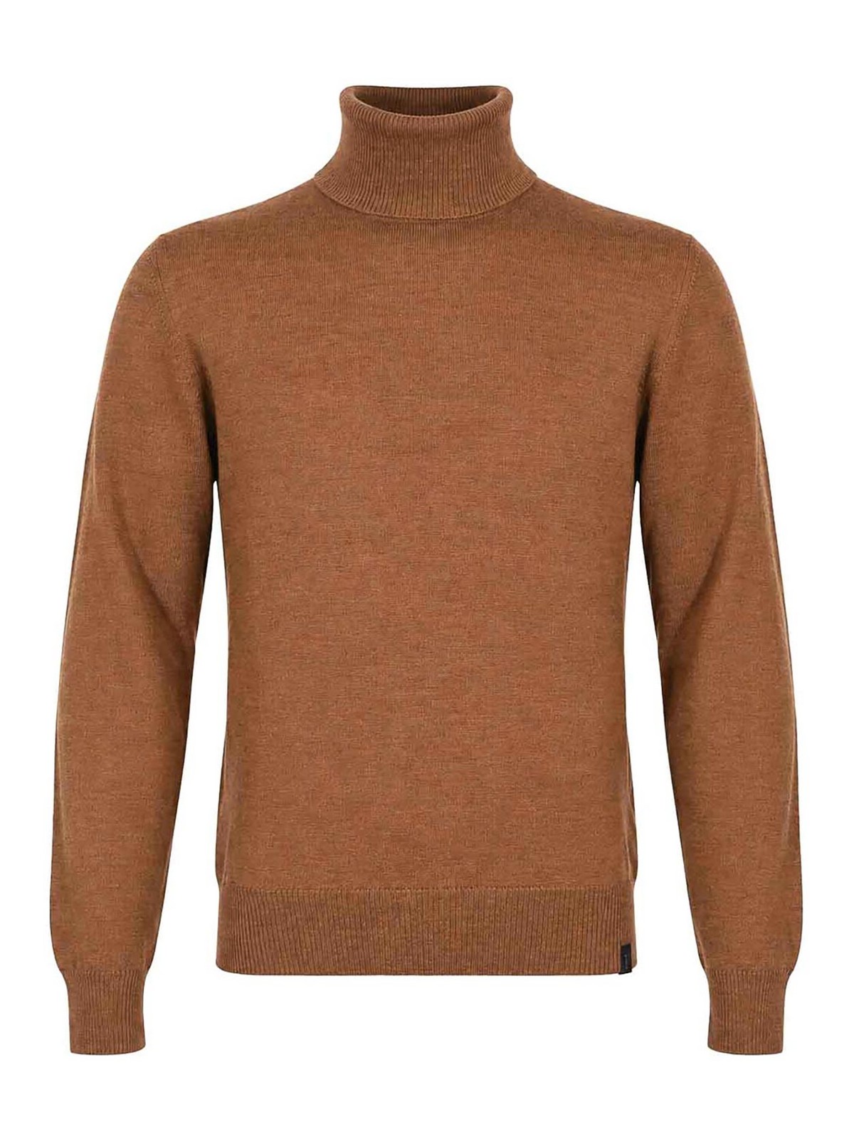 Fay Pull Col Roulé - Marron