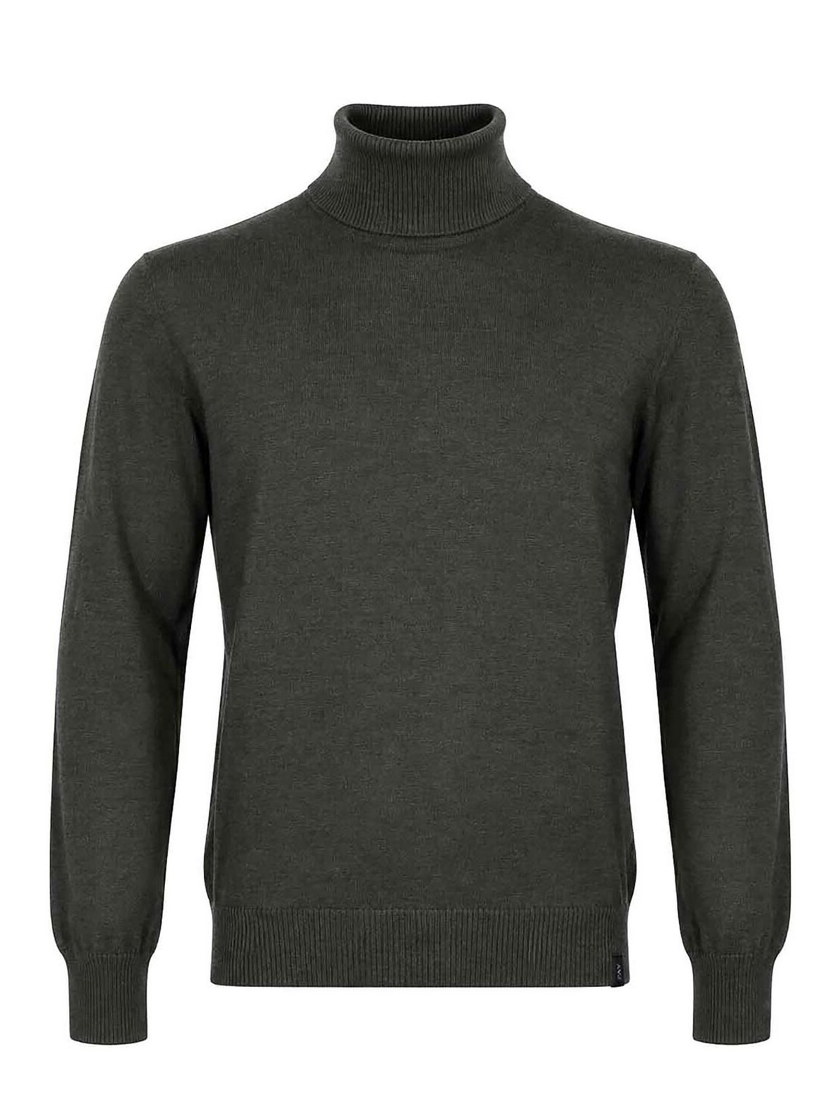 Fay Pull Col Roulé - Vert