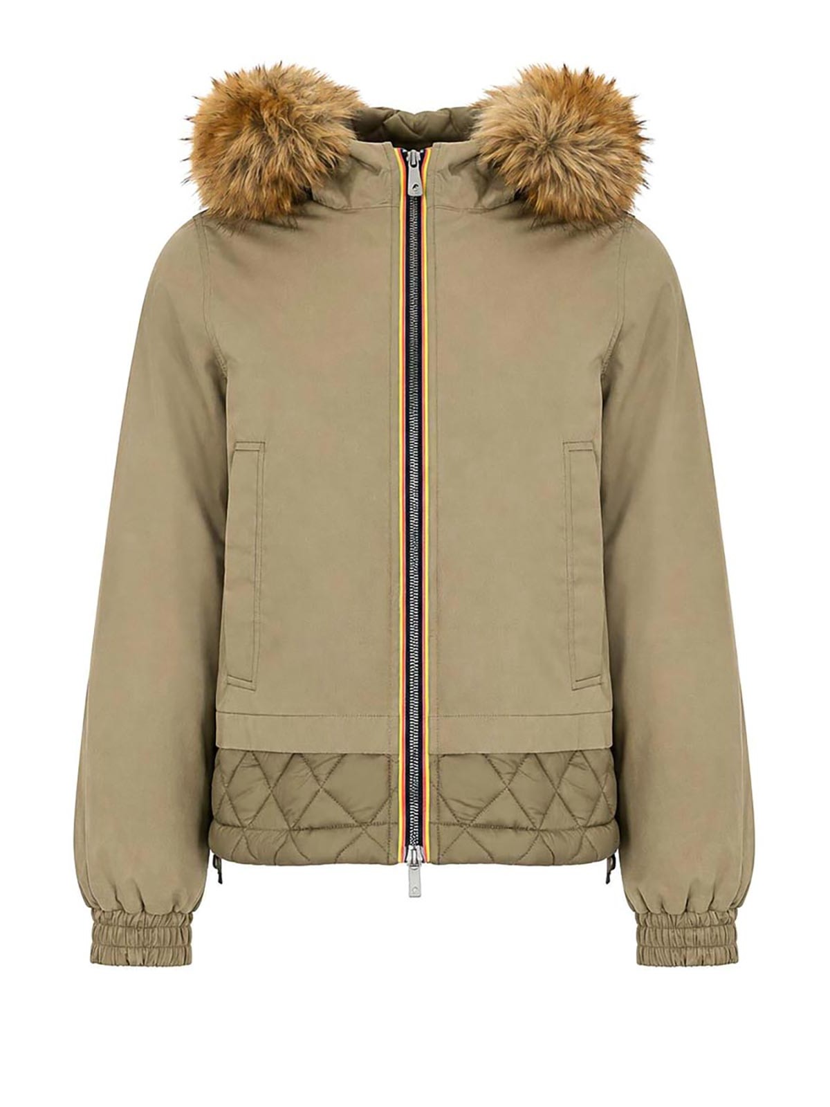 k-way Veste Casual - Vert Foncé