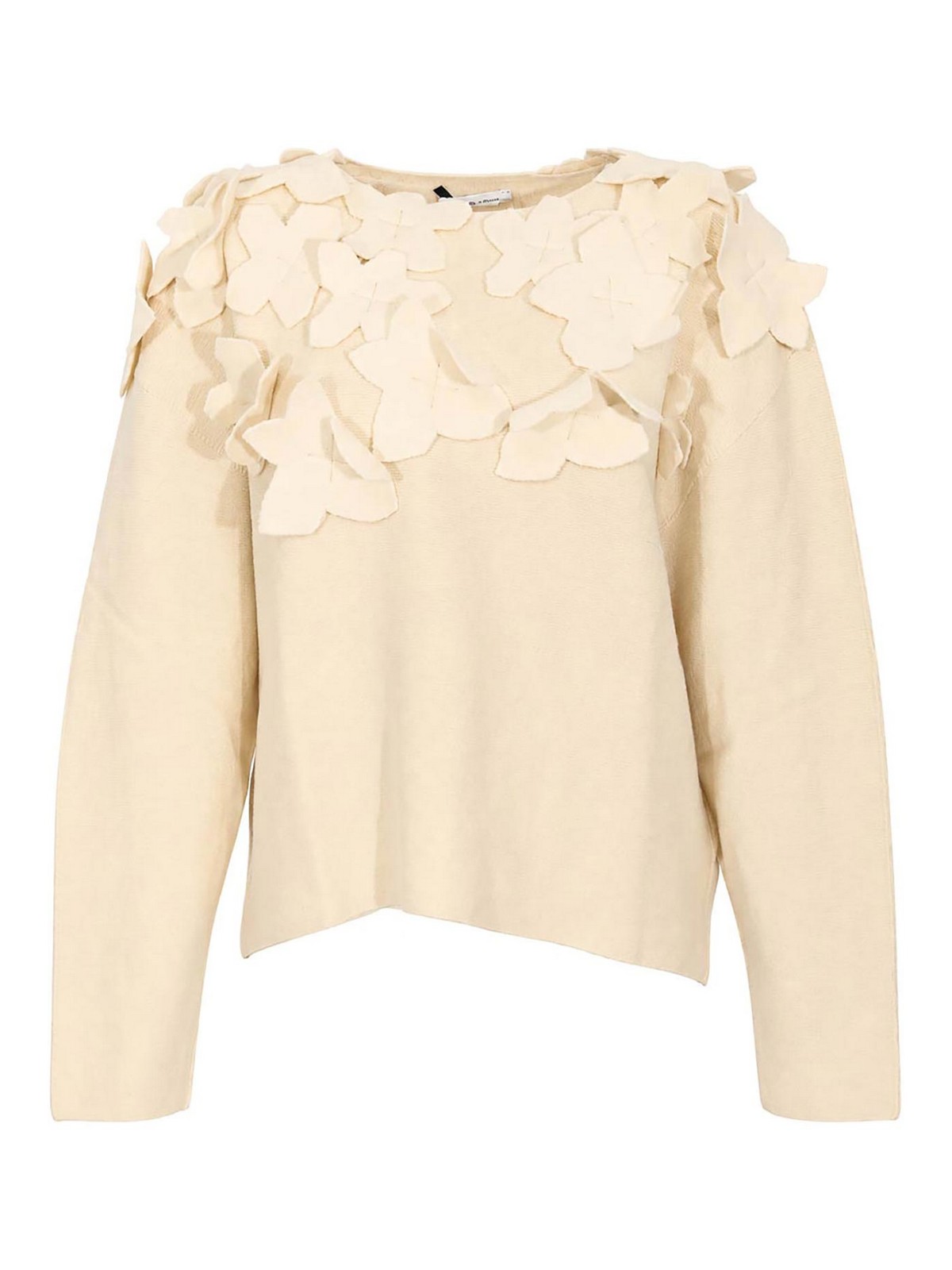 Liviana Conti Pull Col Rond - Marron Clair