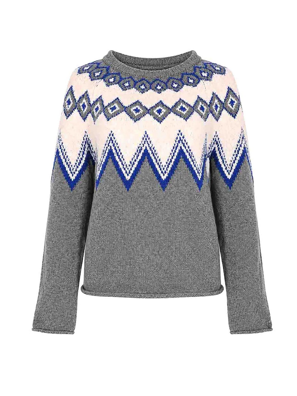 Liviana Conti Pull Col Rond - Multicolore