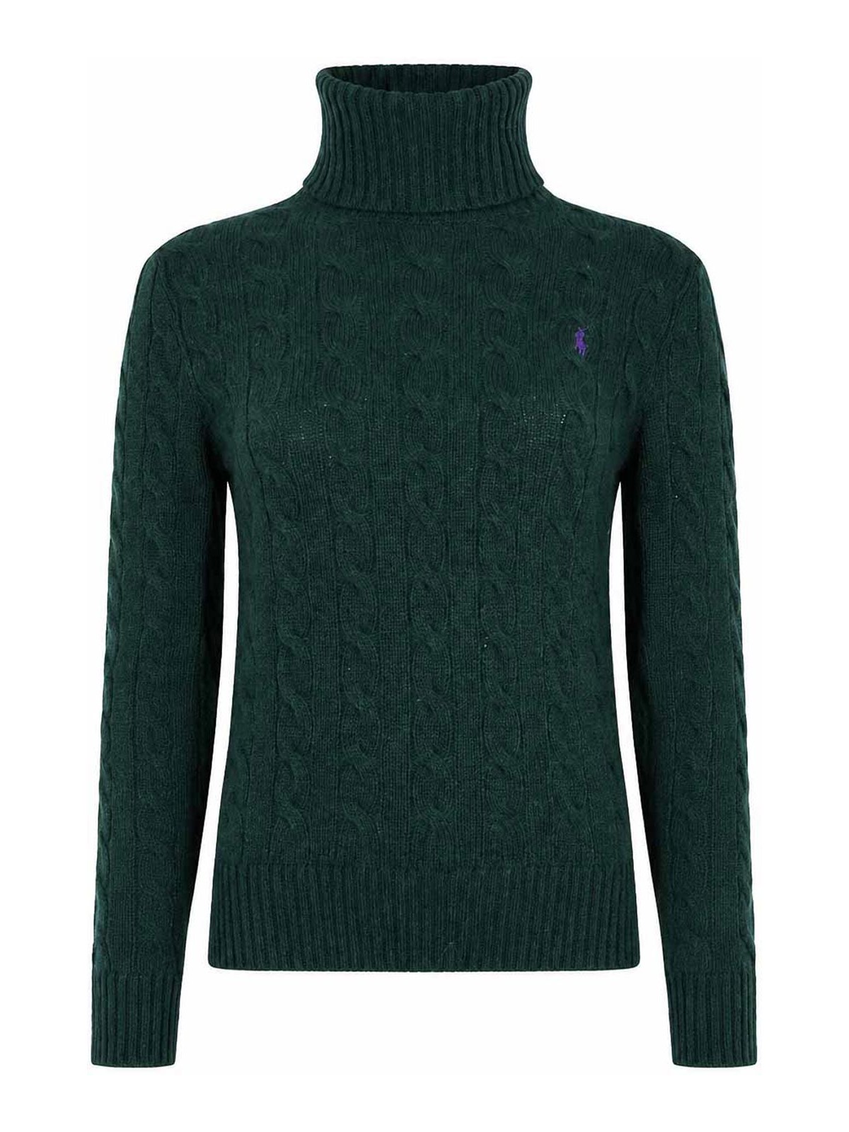 Polo Ralph Lauren Pull Col Roulé - Vert