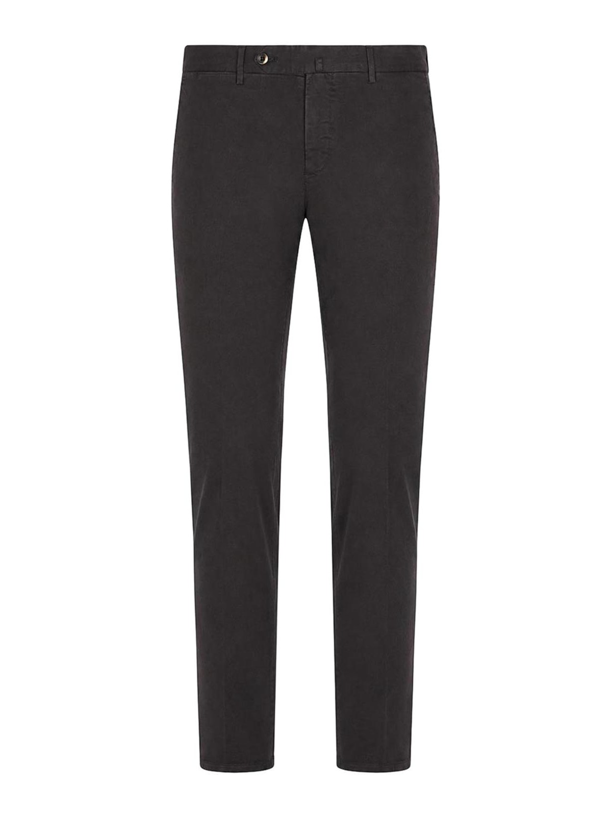 Pt Torino Pantalon Couturier - Marron Foncé