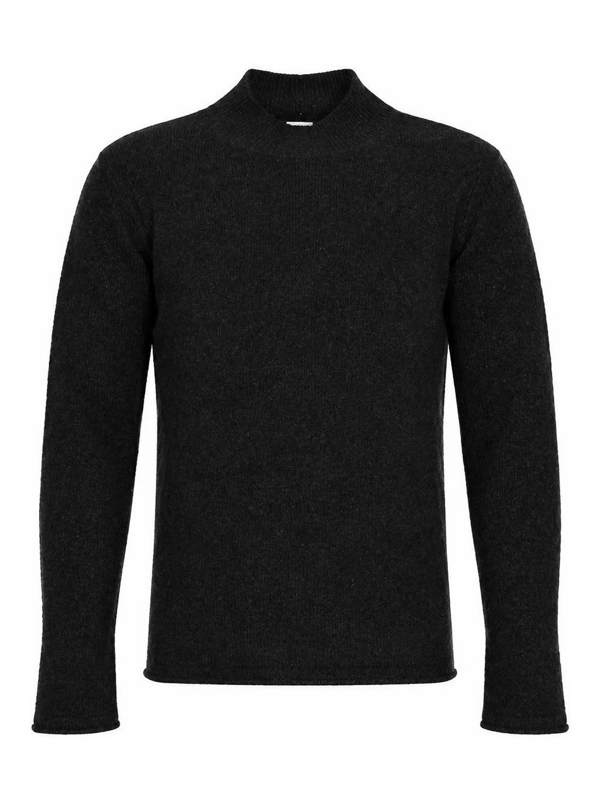 Roberto Collina Pull Col Roulé - Noir