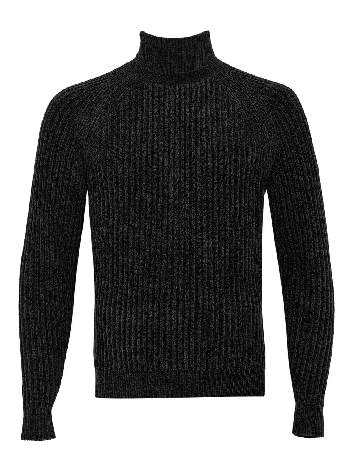 RRD Roberto Ricci Designs Pull Col Roulé - Noir