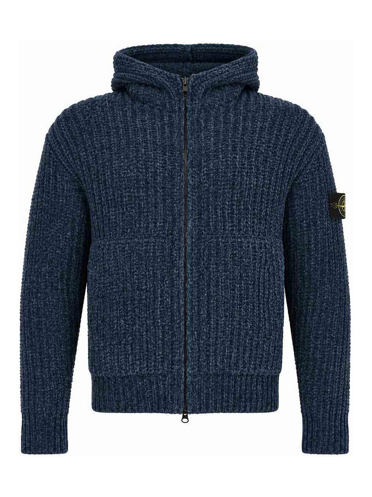 Stone Island Cardigan - Bleu