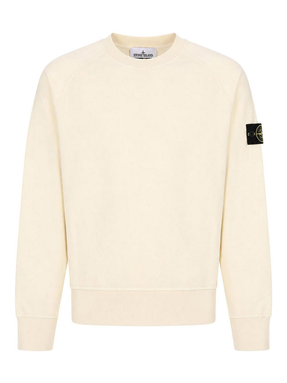 Stone Island Sweat-Shirts - Blanc