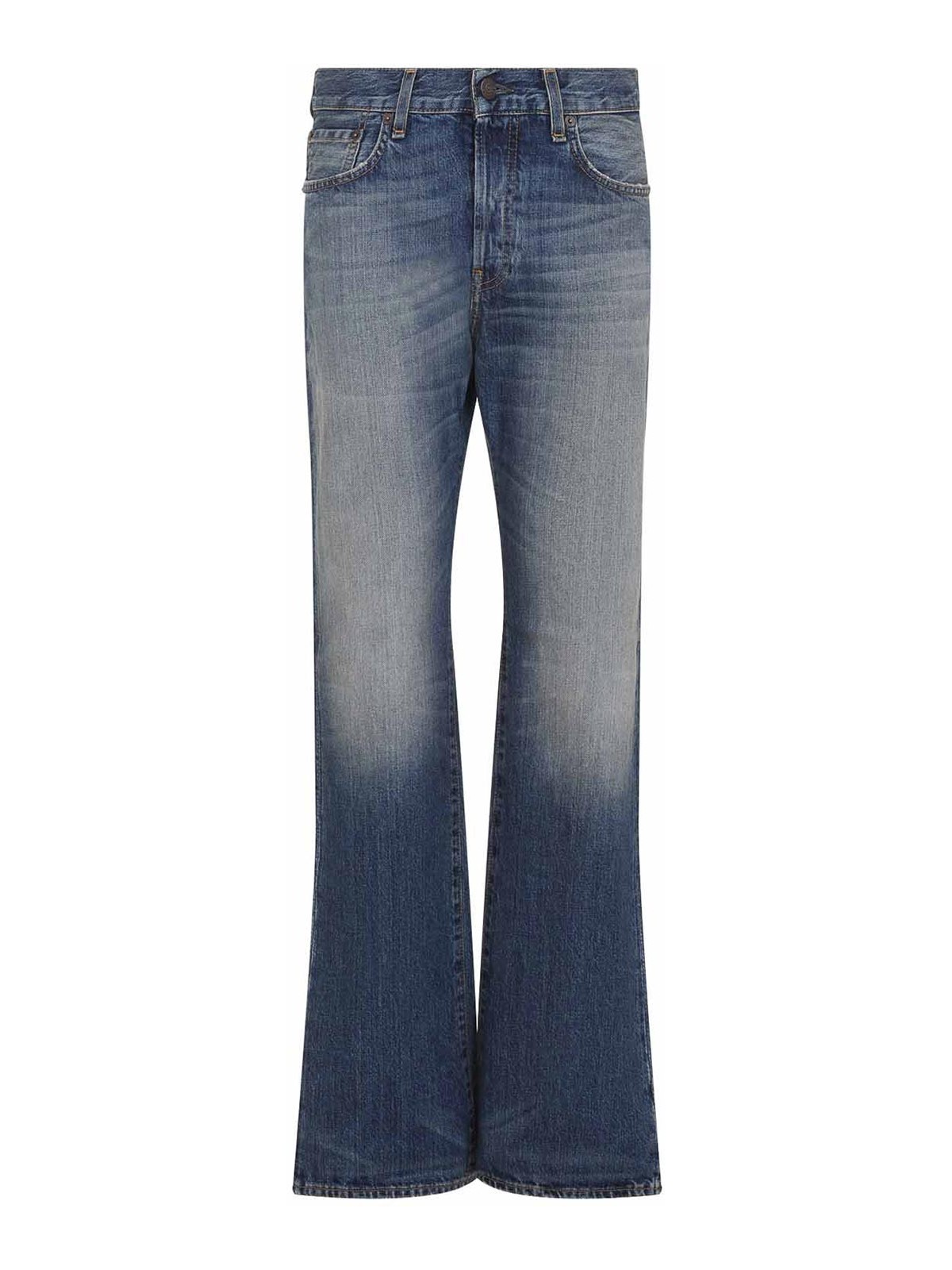 Acne Studios Jean Évasé - Foncé Délavé