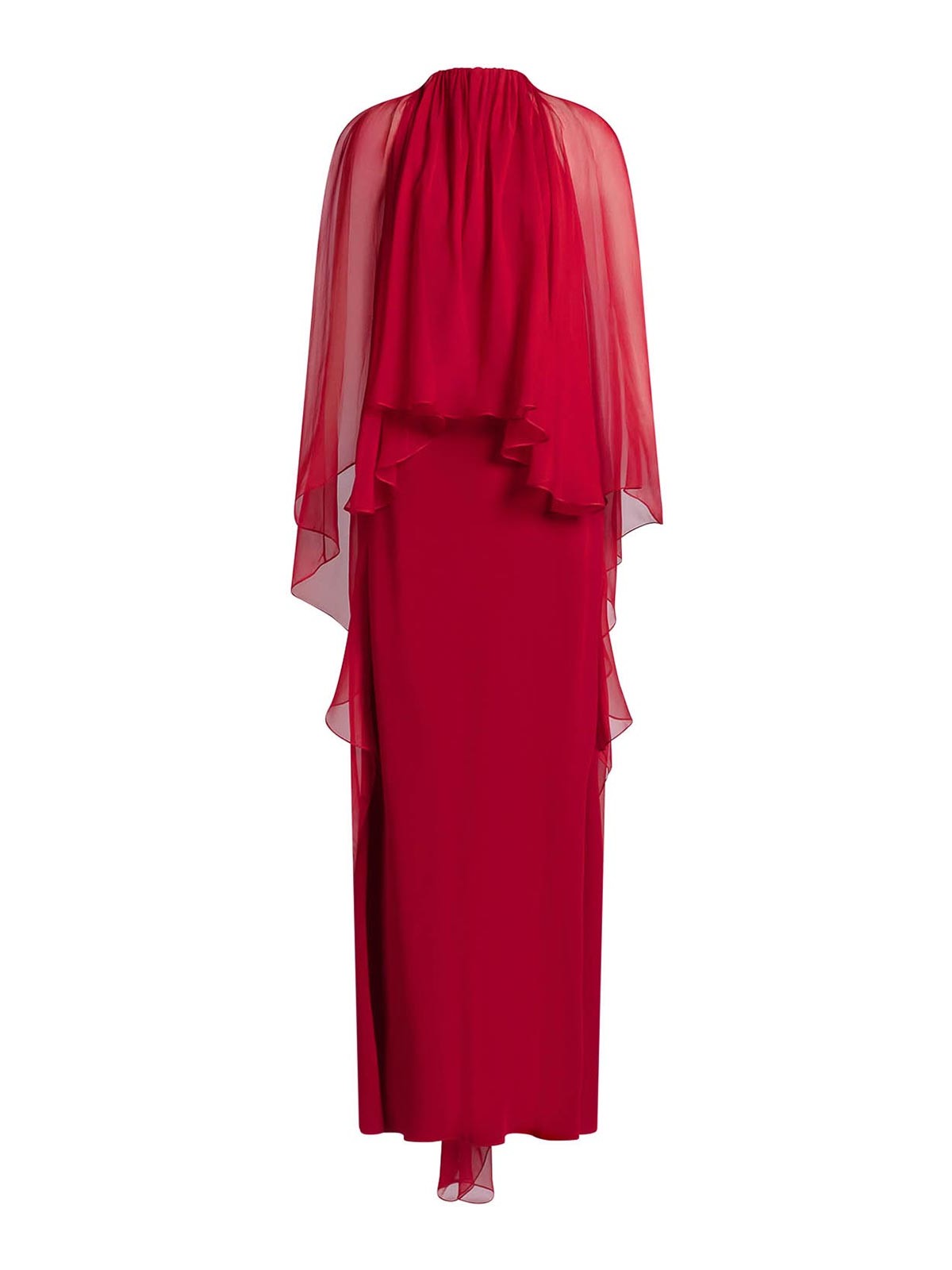 Alberta Ferretti Maxi Robe - Rouge