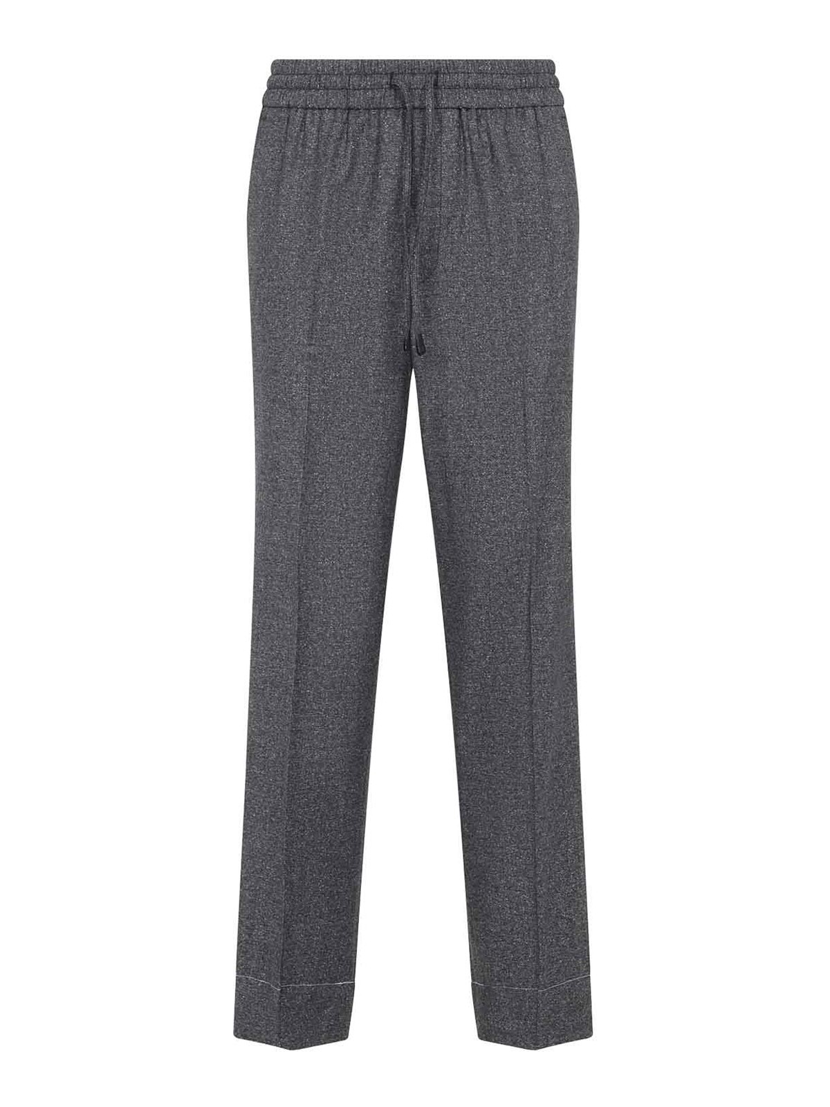 Brioni Pantalons Décontractés - Gris