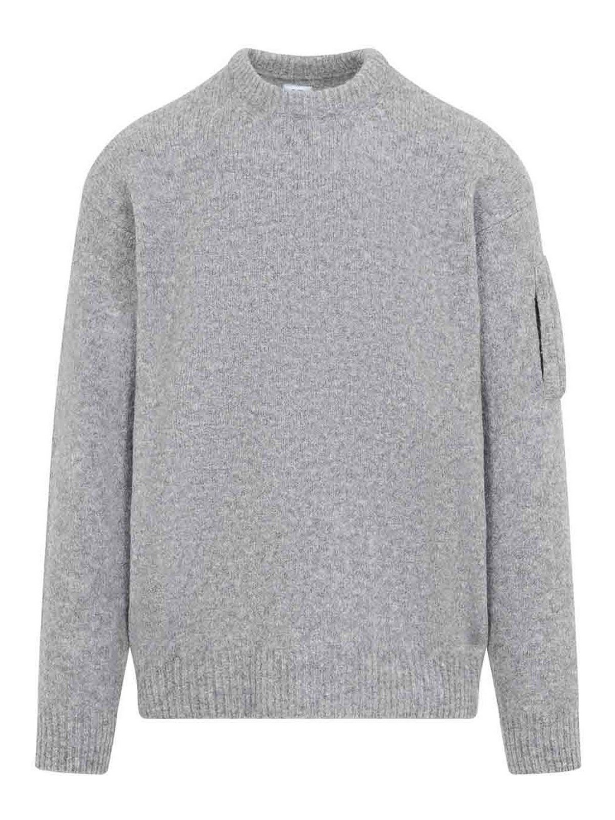 C. P. Company Pull Col Rond - Gris