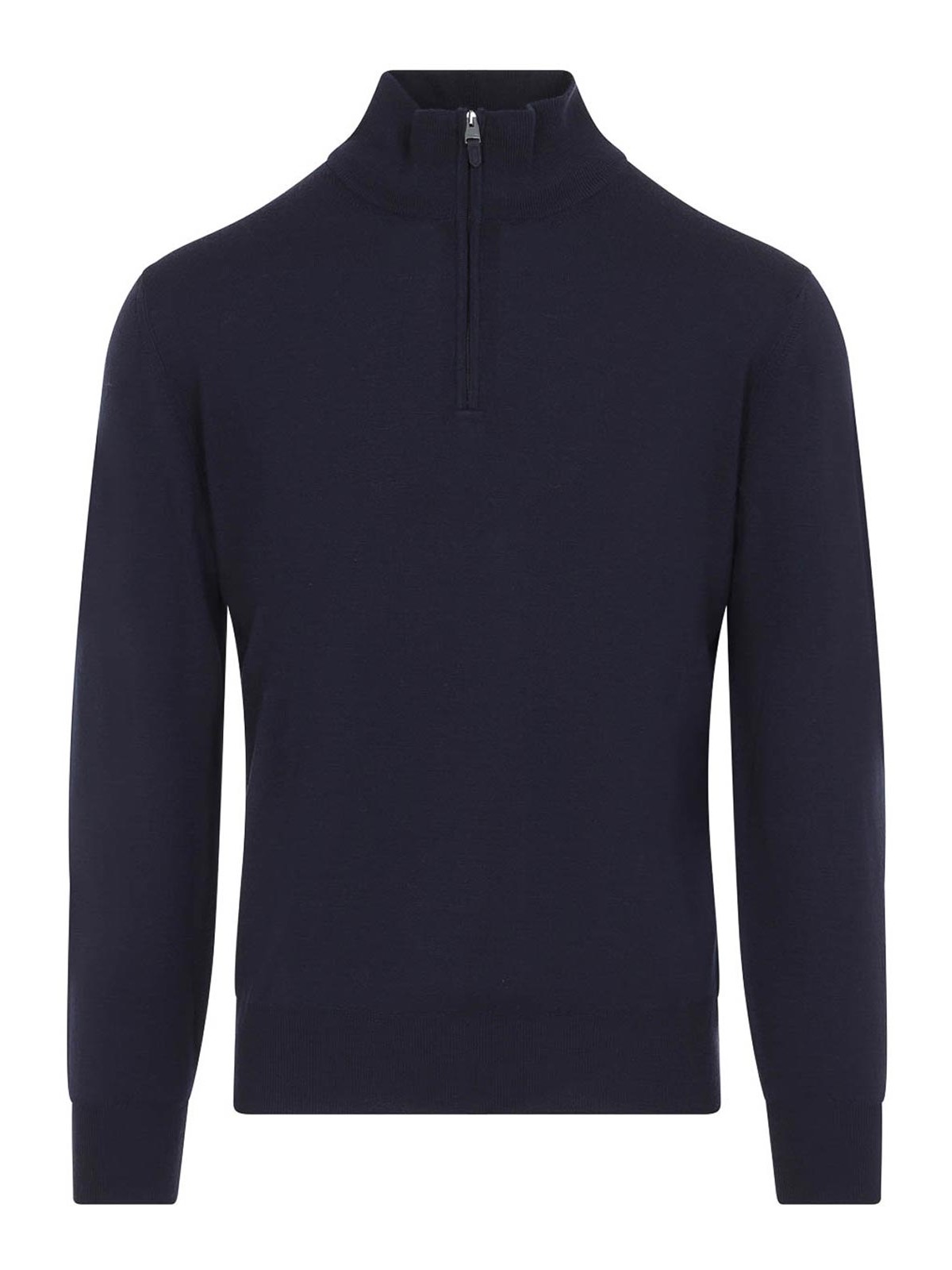 Canali Pull Col Roulé - Bleu