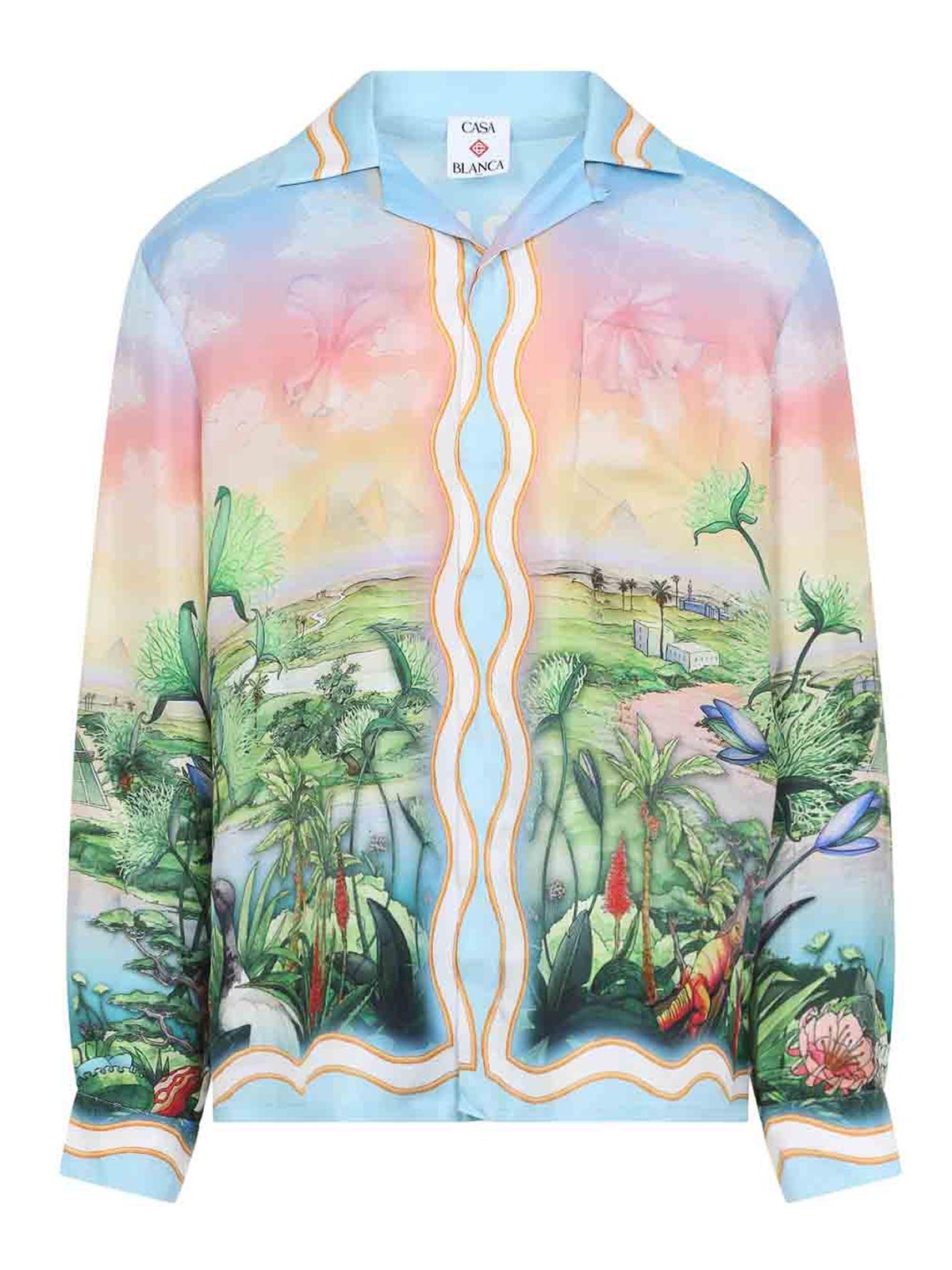 Casablanca Chemise - Bleu