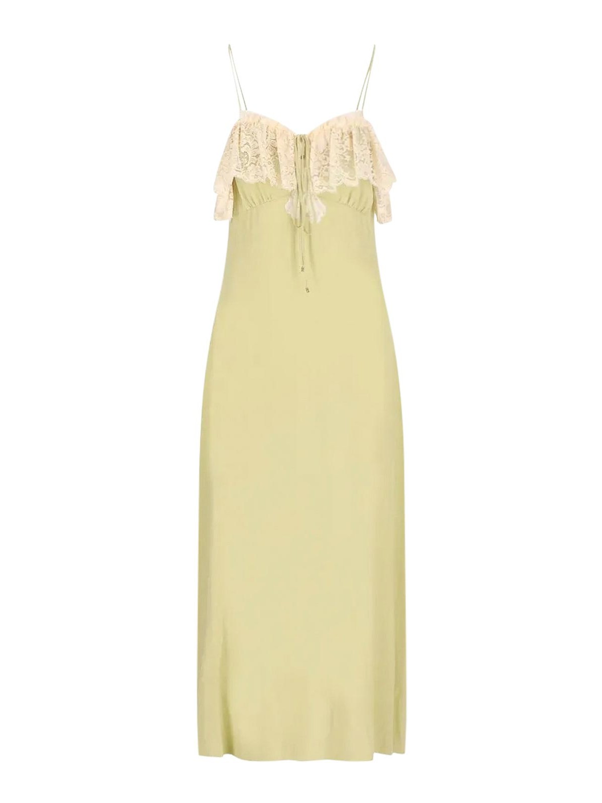 Chloe' Robe Au Genou - Vert