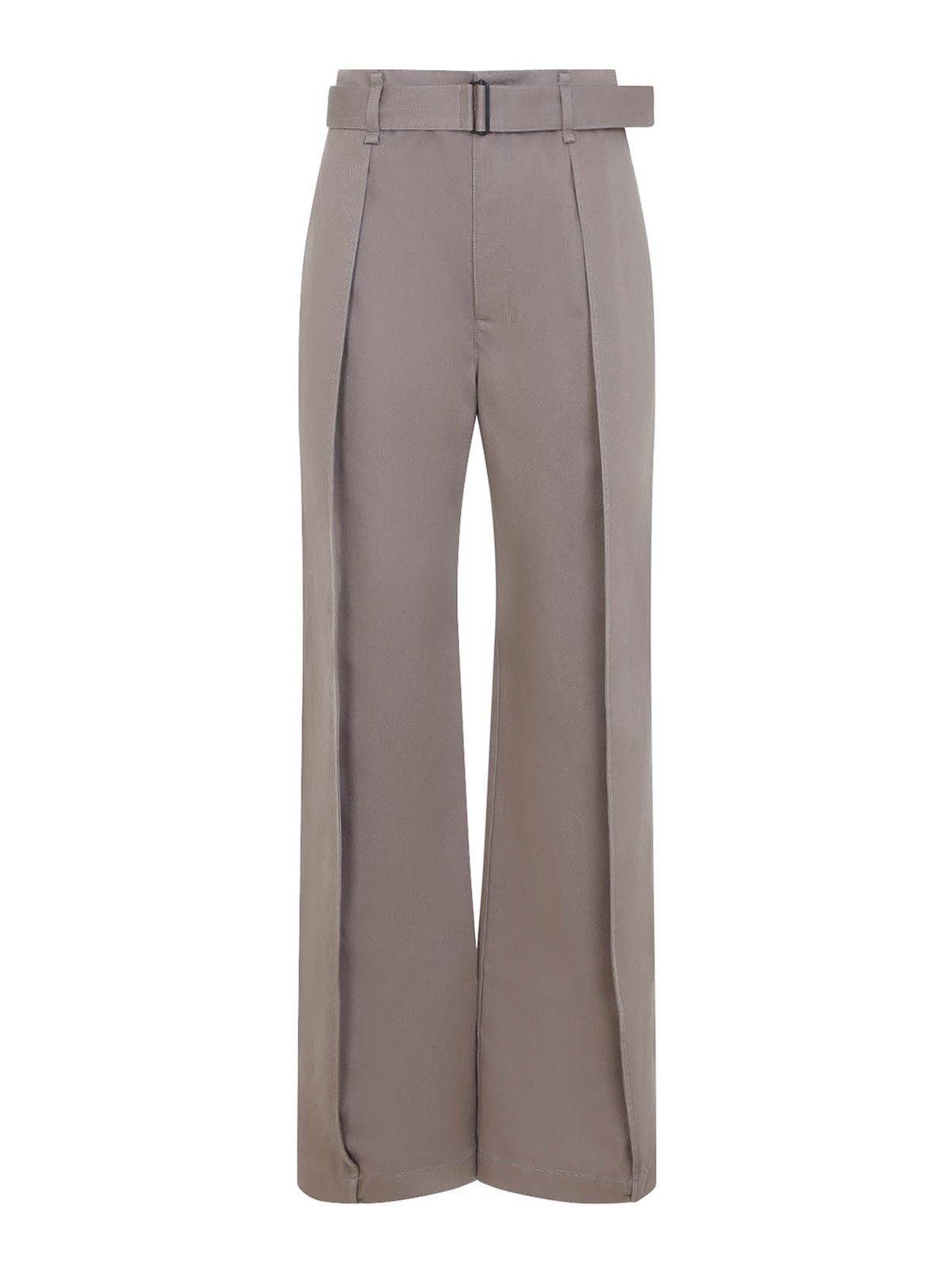 Lemaire Pantalons Décontractés - Marron