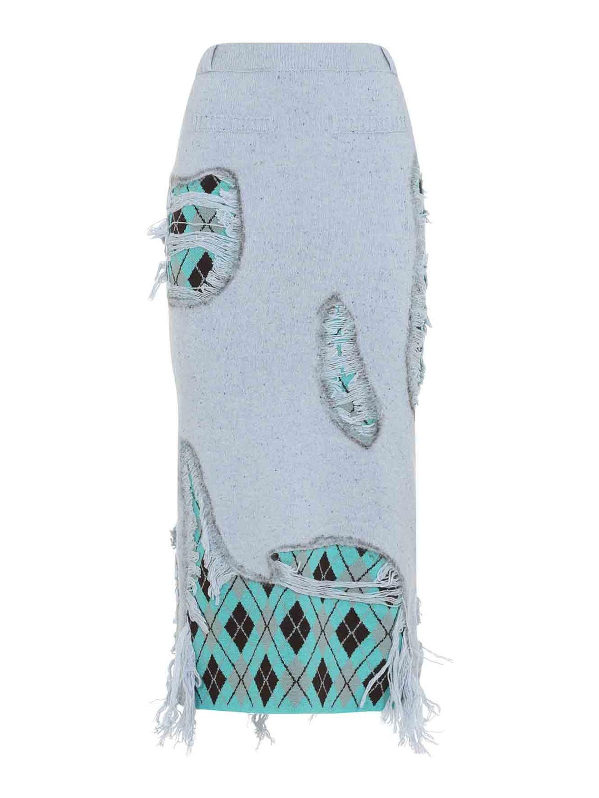 Moschino Jupe Midi - Bleu Clair