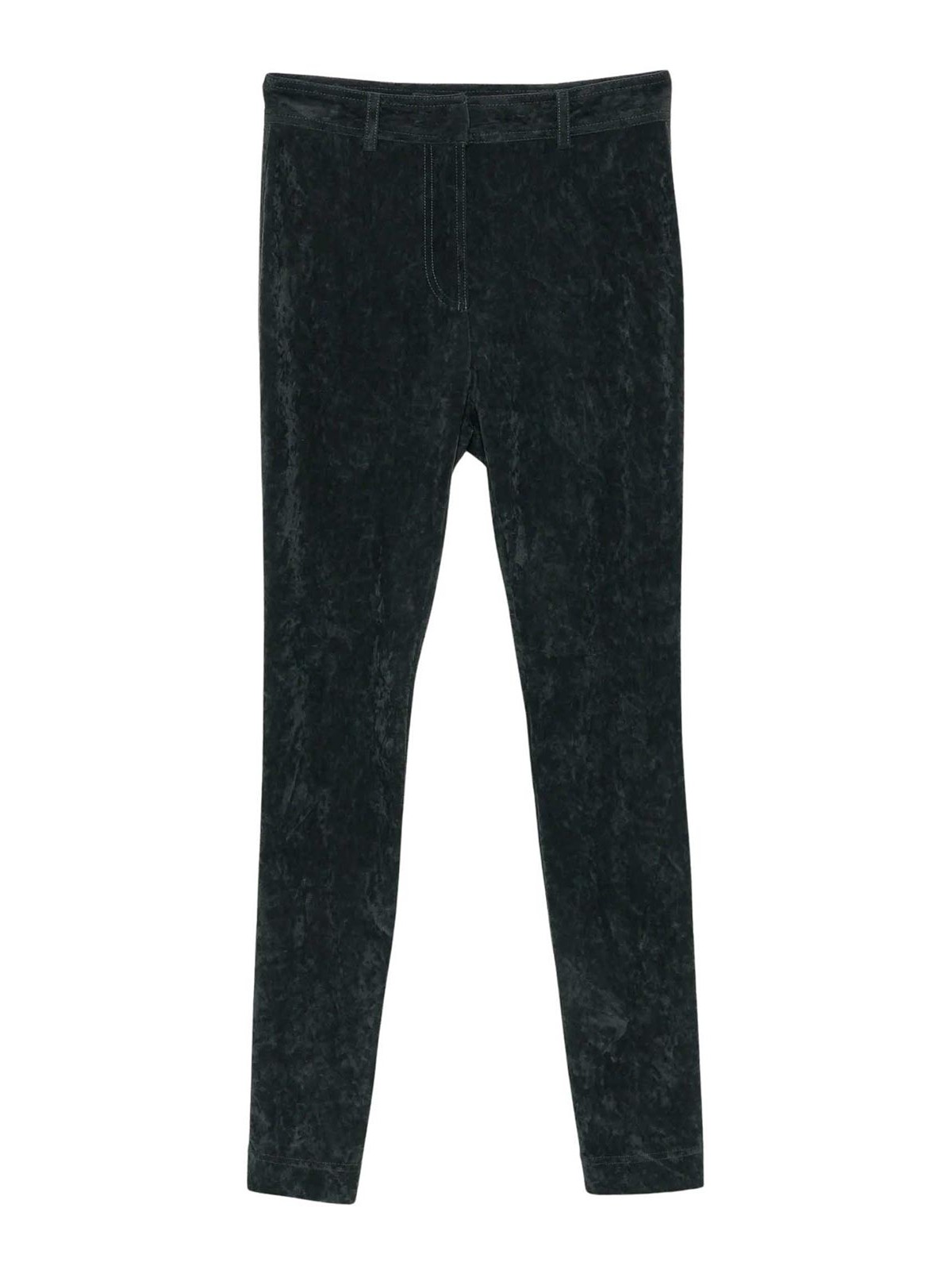 Alberta Ferretti Pantalons Décontractés - Gris