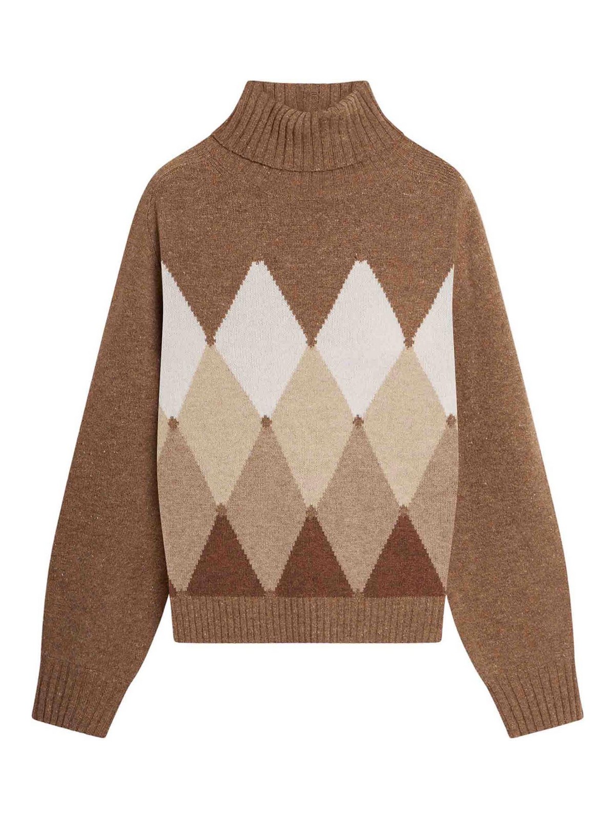 Ballantyne Pull Col Roulé - Beige