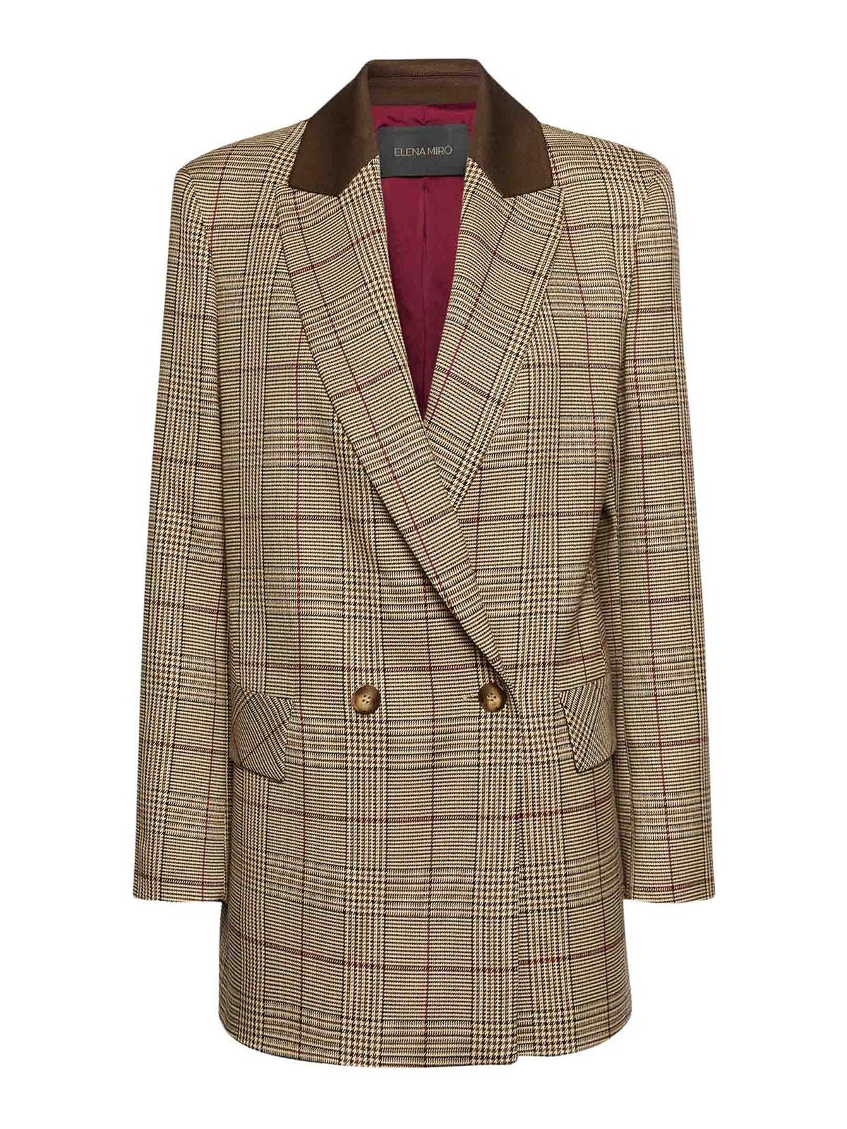 Elena miro' Blazer - Beige
