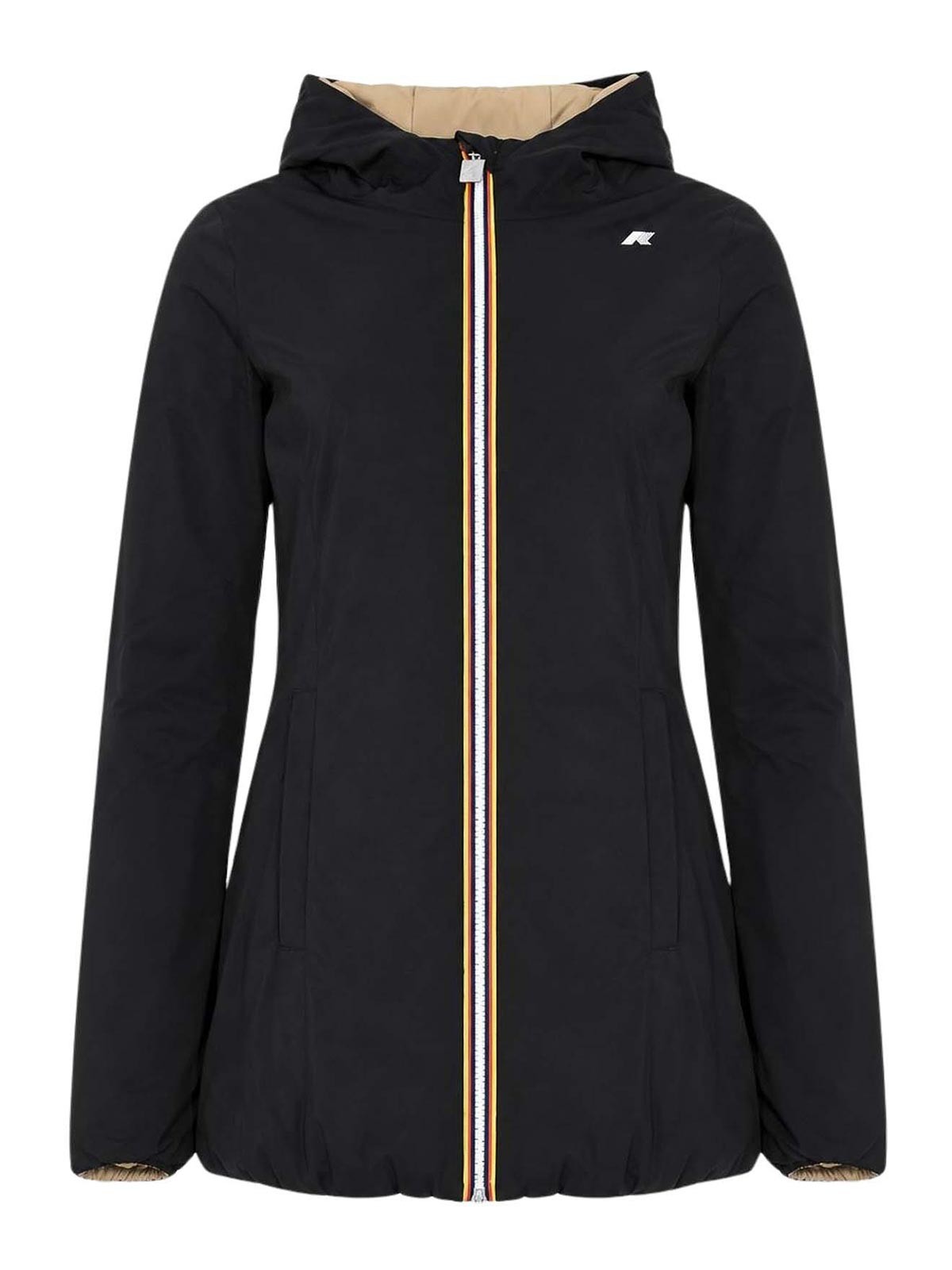 k-way Manteau Long - Beige