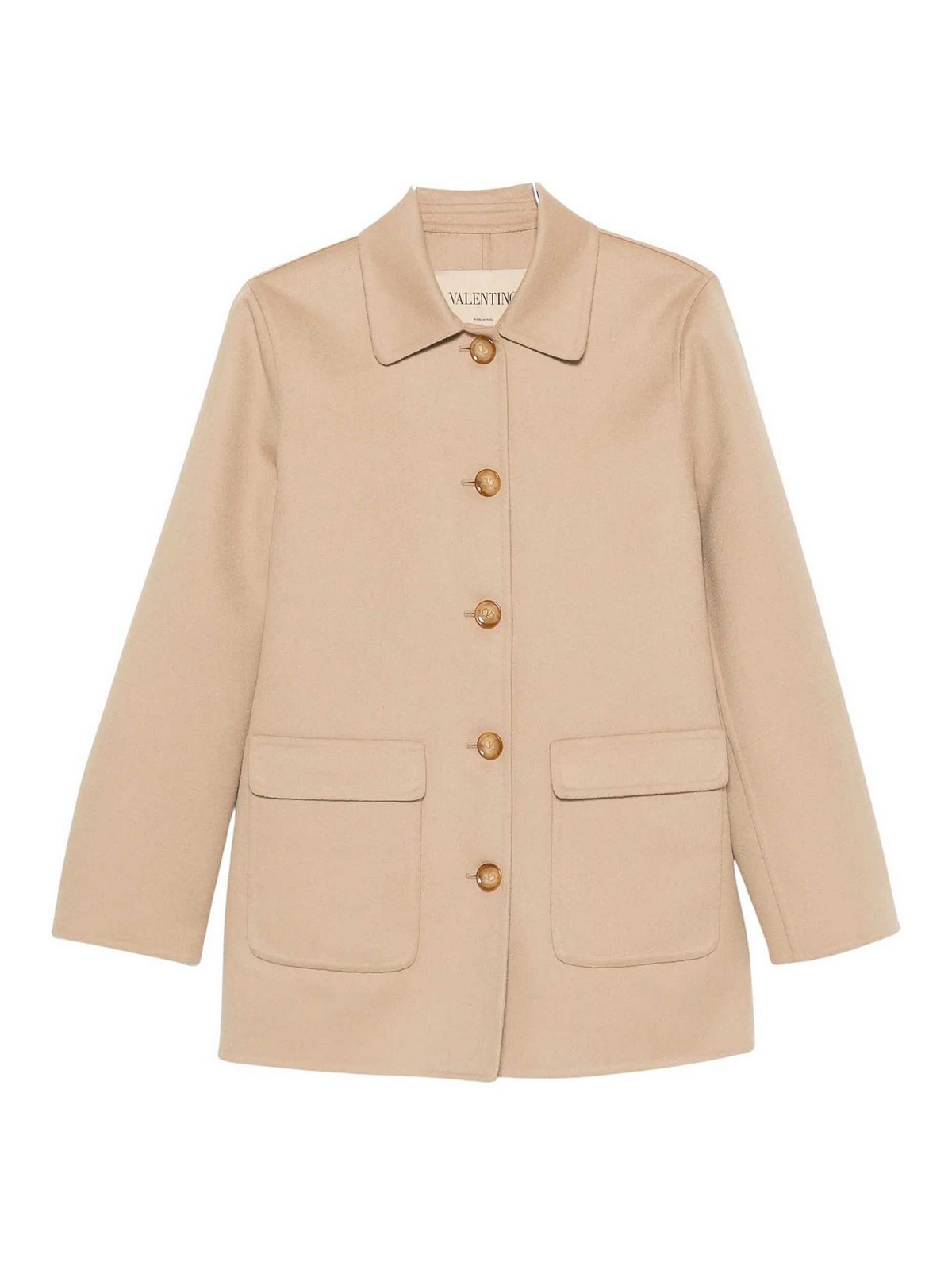 Valentino Garavani Manteau Court - Camel