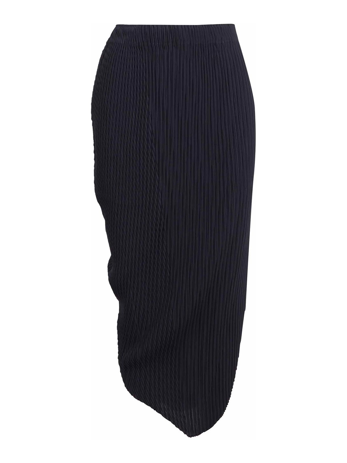 Issey Miyake Jupe Midi - Bleu