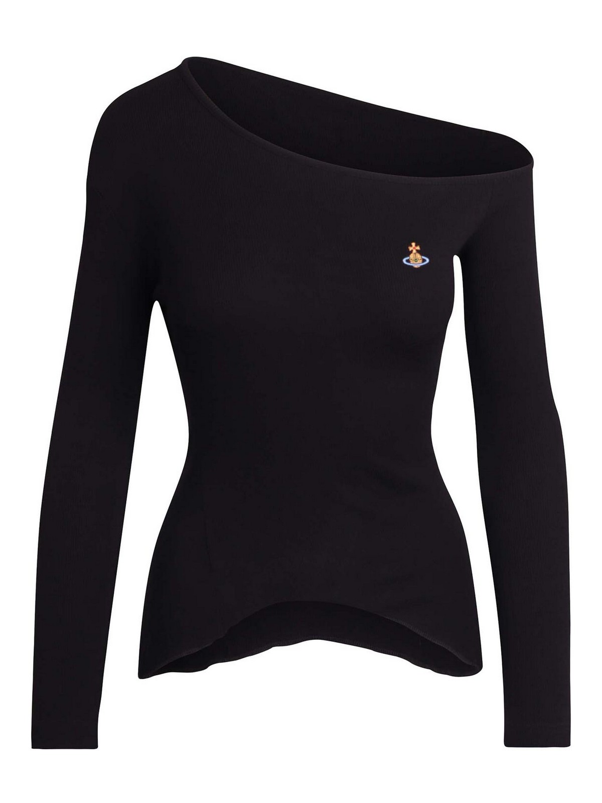Vivienne Westwood Pull Col Bateau - Noir