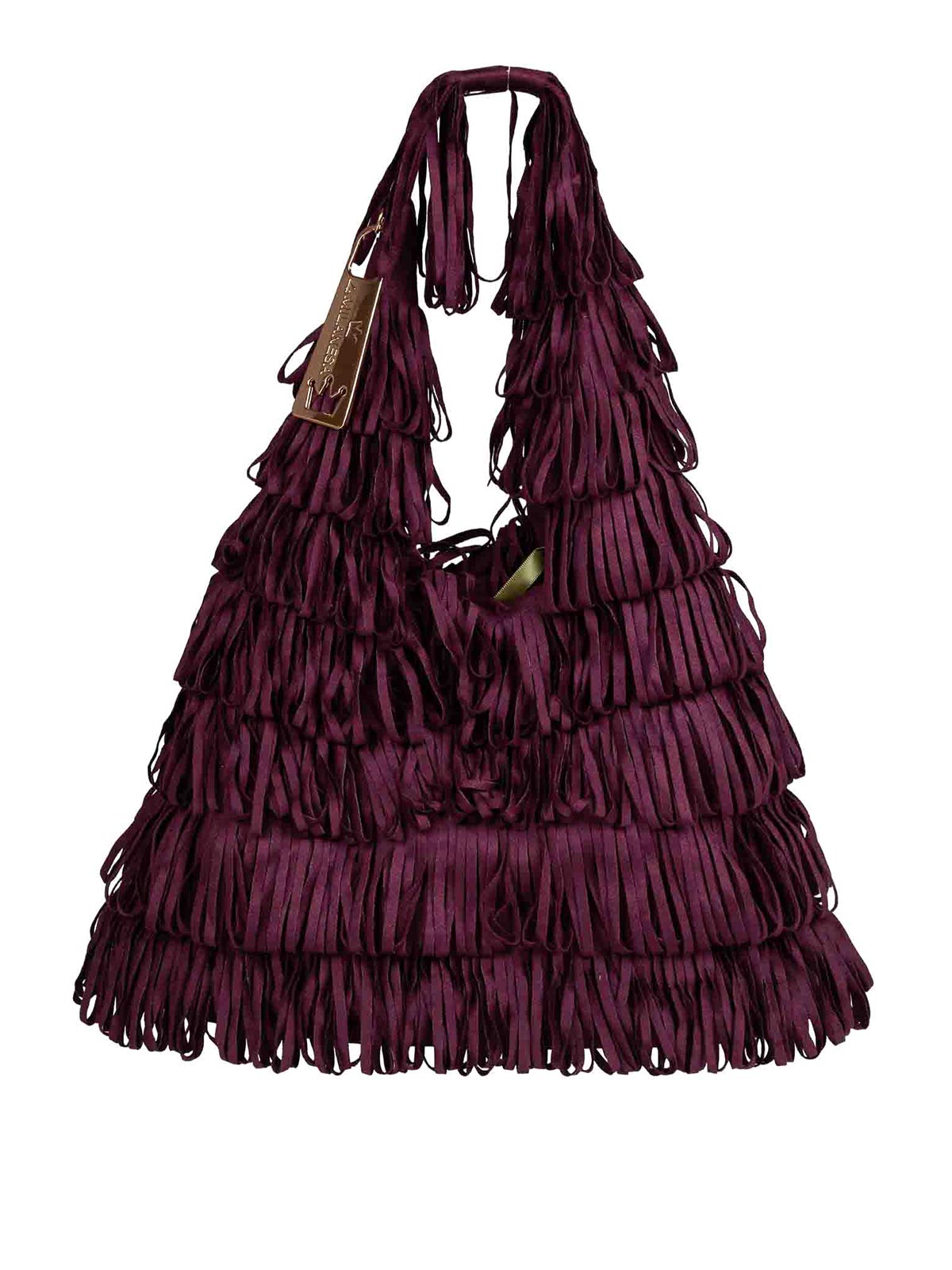La Milanesa Sac Porté Épaule - Rouge Brun