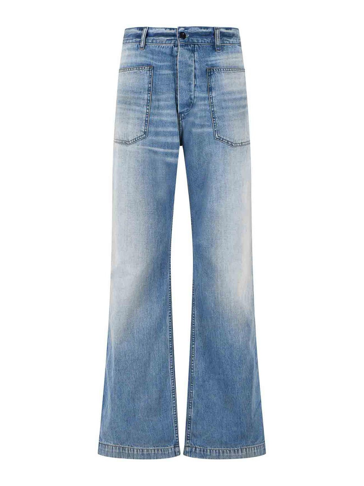 Acne Studios Jean Droit - Bleu