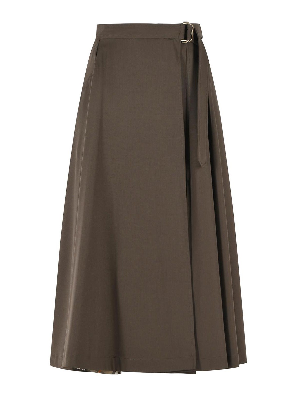 Burberry Jupe Longue - Vert