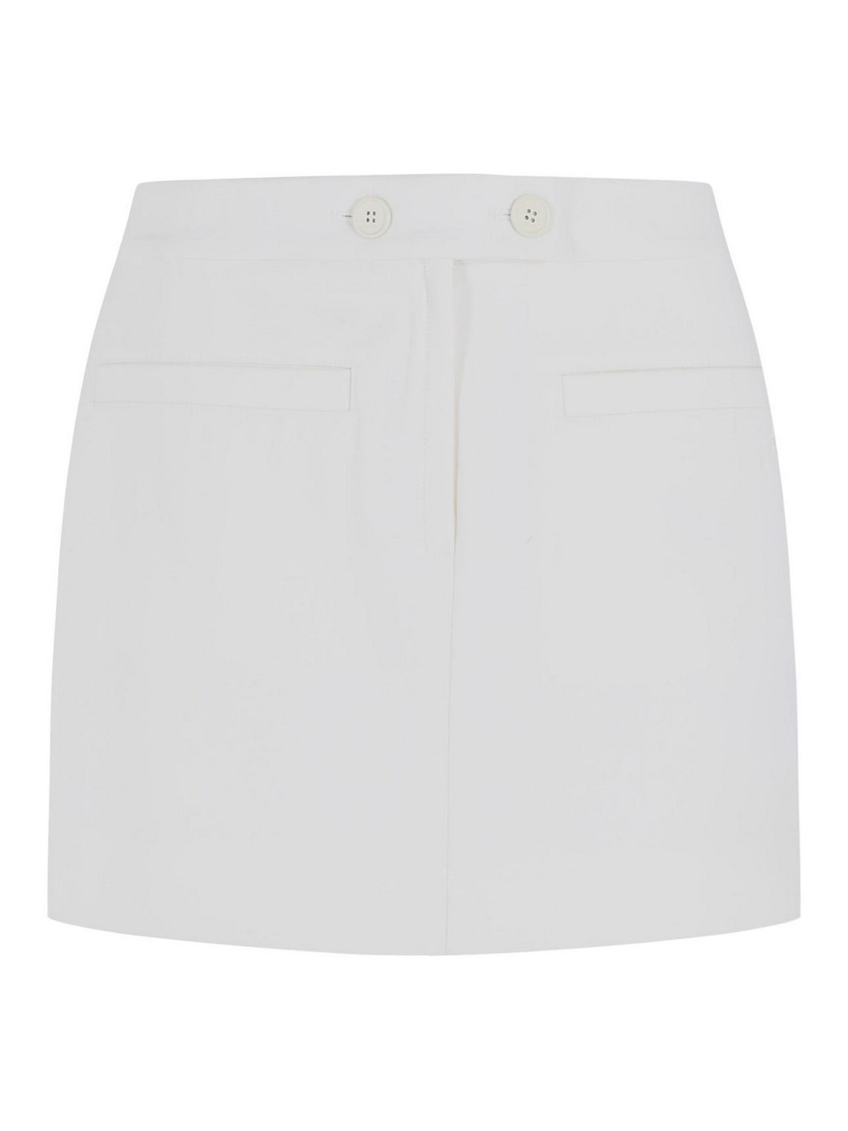 Courreges Mini Jupe - Blanc