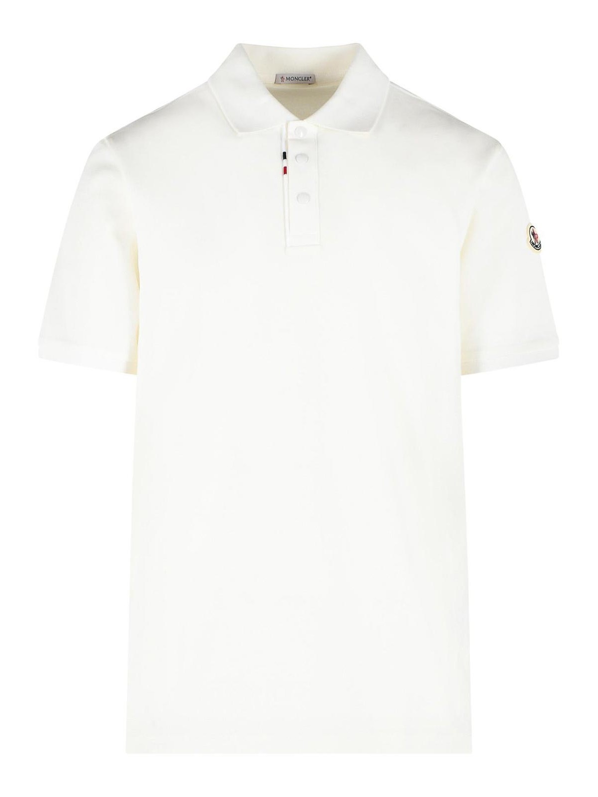 Moncler Polo - Blanc