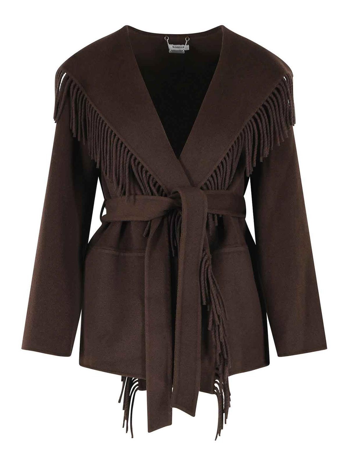 Jonathan Simkhai Veste Casual - Marron