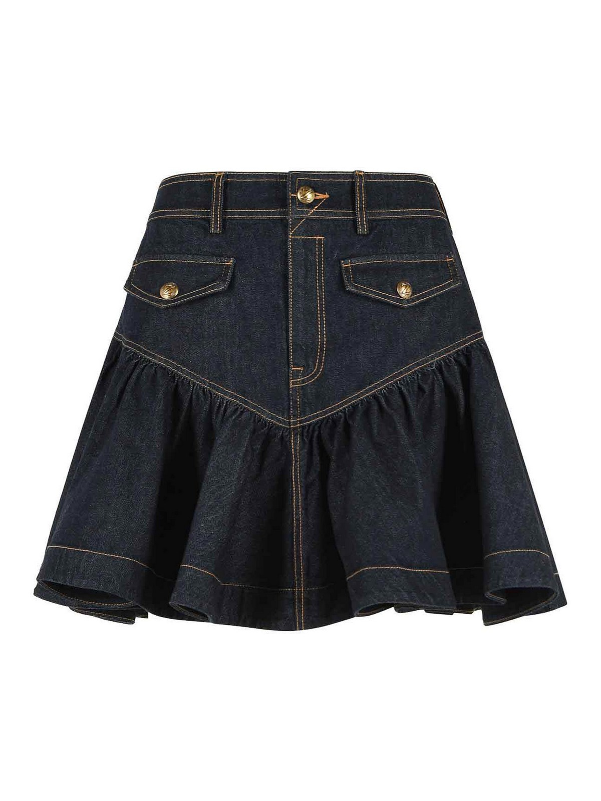 Zimmermann Mini Jupe - Onyx