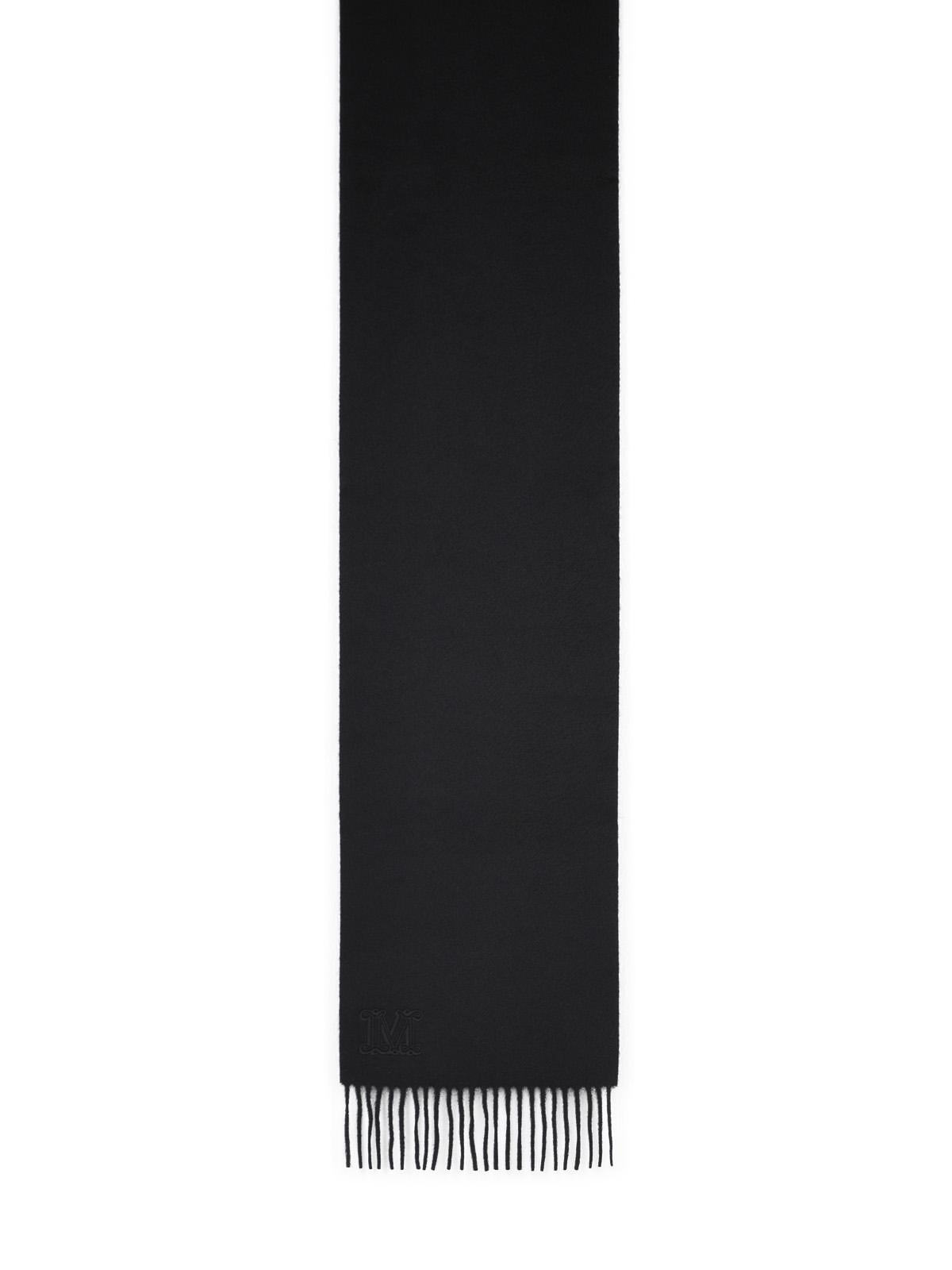 Max Mara Wsdalia Black Cashmere Stole In Black