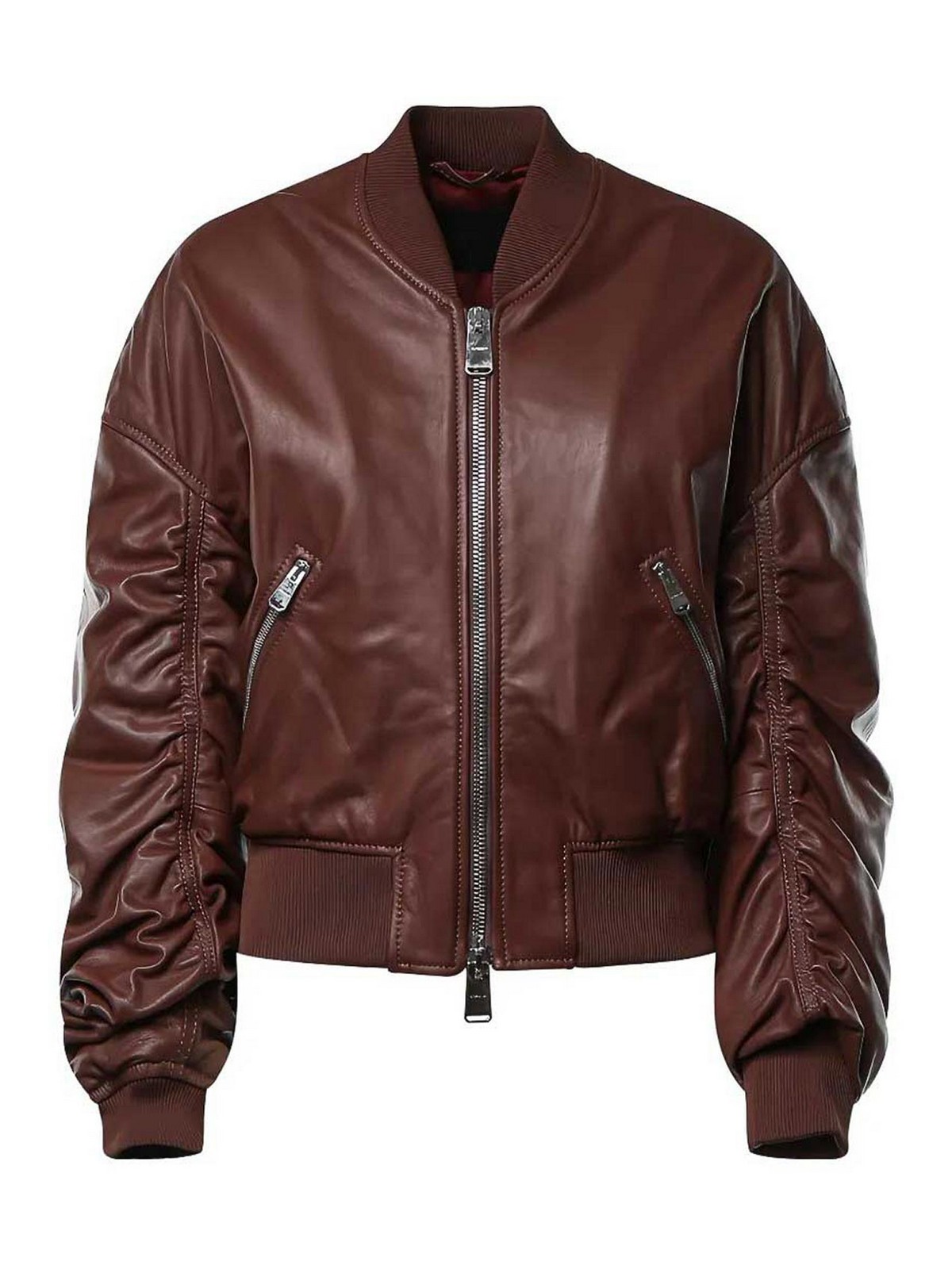 Dondup Bomber - Rouge Brun