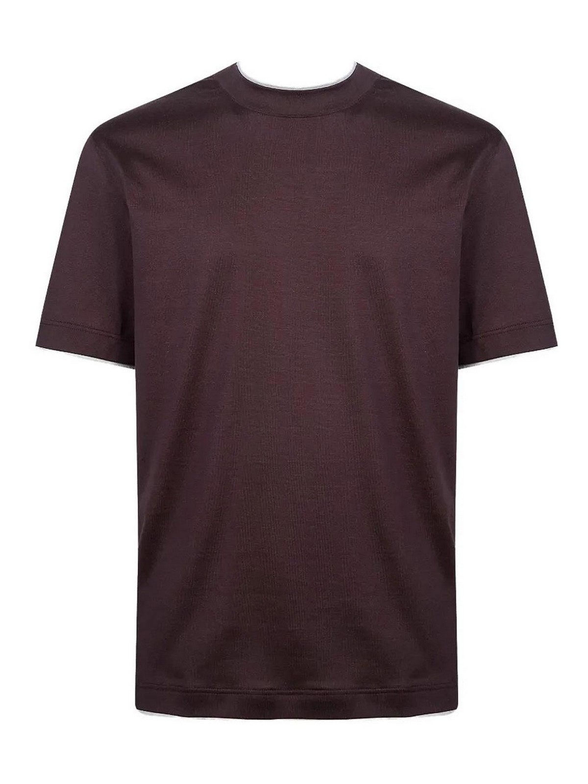 Eleventy T-Shirt - Rouge Brun