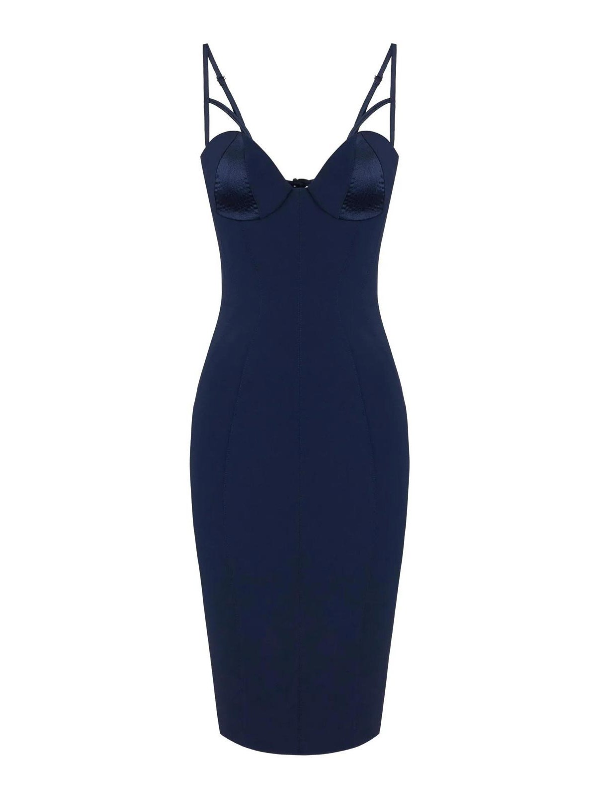 Elisabetta Franchi Robe De Cocktail - Bleu