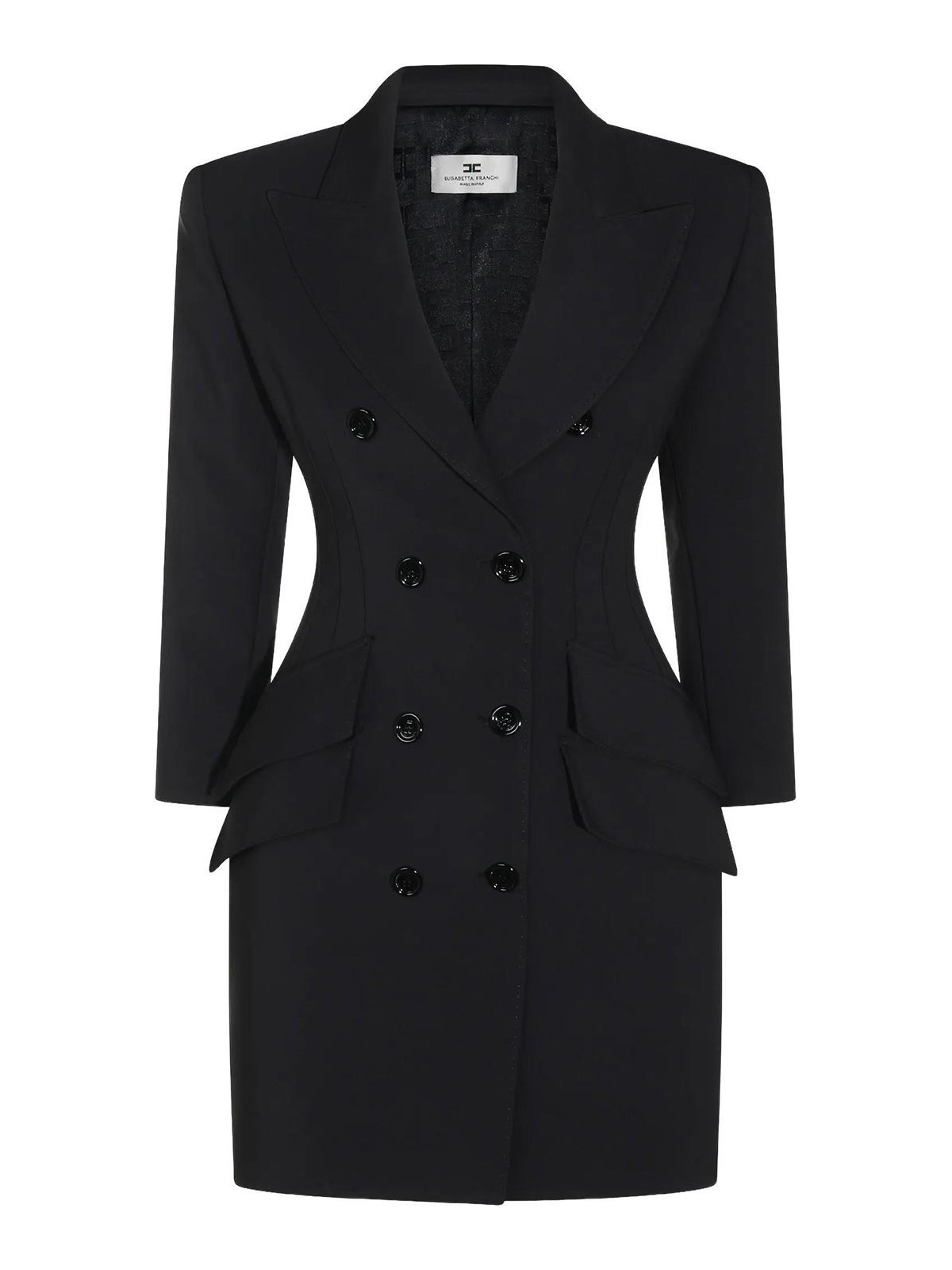 Elisabetta Franchi Robe Courte - Noir