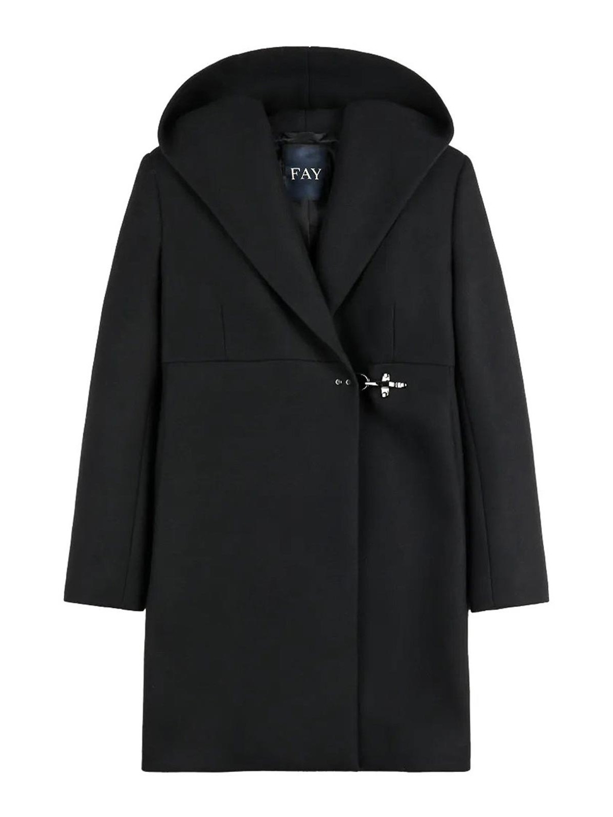 Fay Manteau Long - Noir