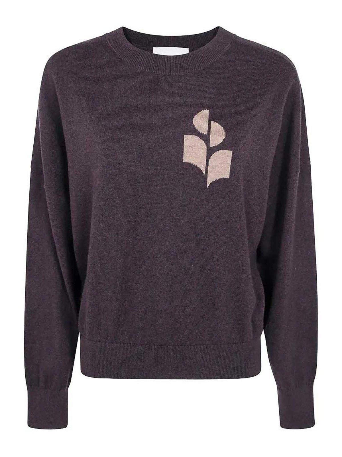 Isabel Marant Pull Col Rond - Marron