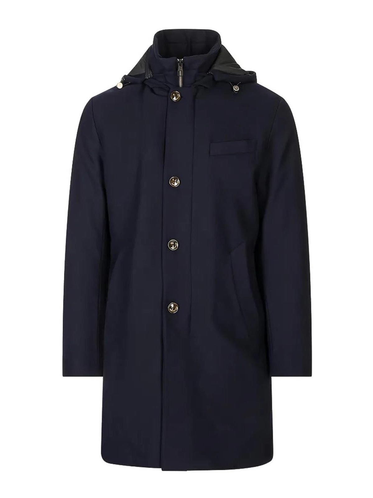 Montecore Manteau Long - Bleu