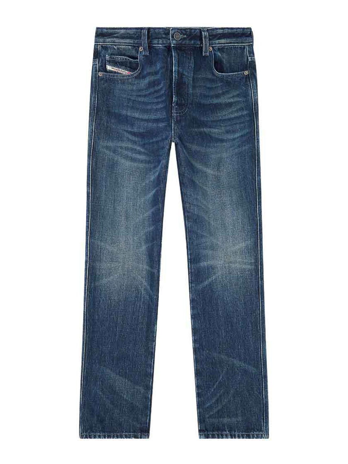 Diesel Jean Droit - Bleu