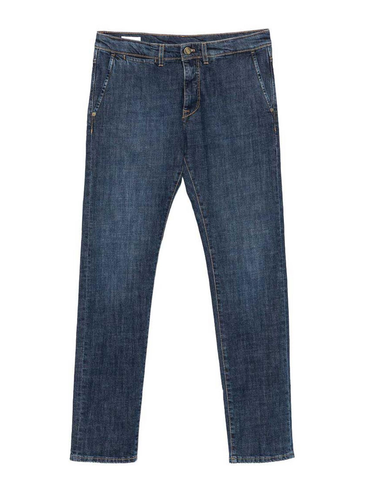 Incotex Pantalons Décontractés - Bleu