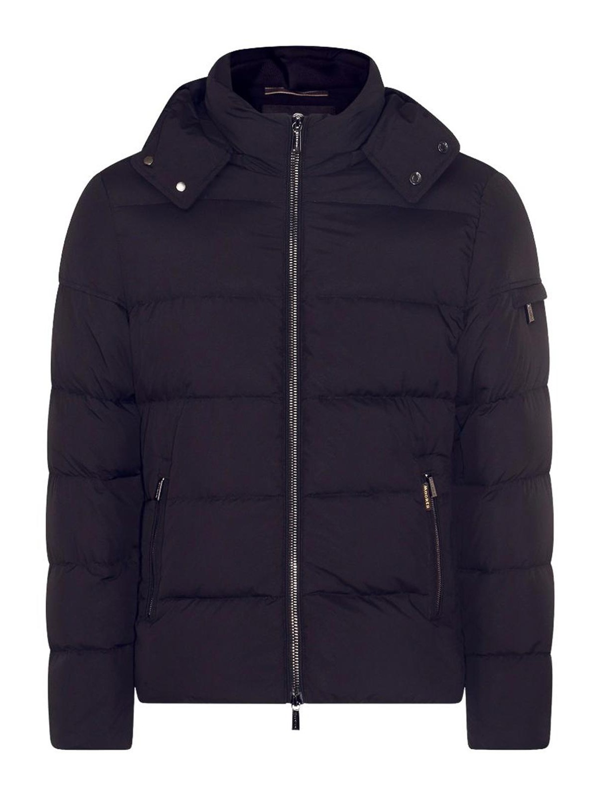 Moorer Blouson Rembourré - Bleu Foncé