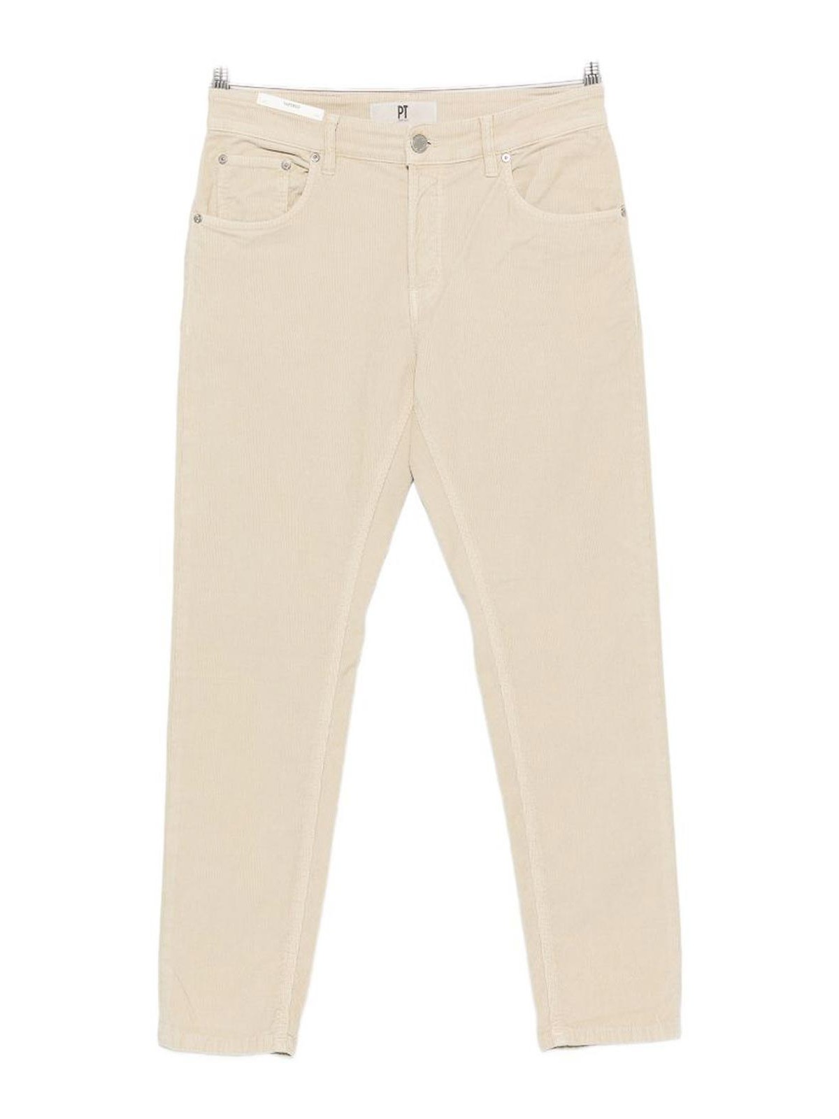 Pt Torino Pantalon Couturier - Beige