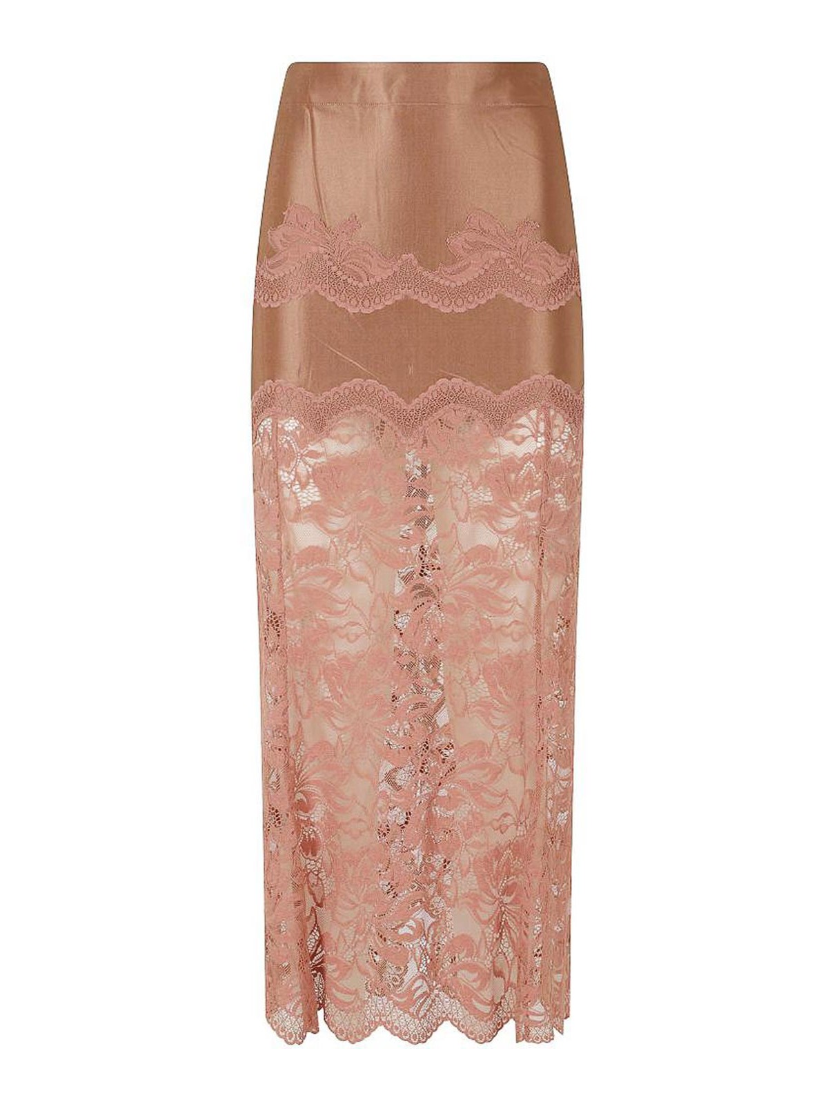 Rabanne Jupe Midi - Camel