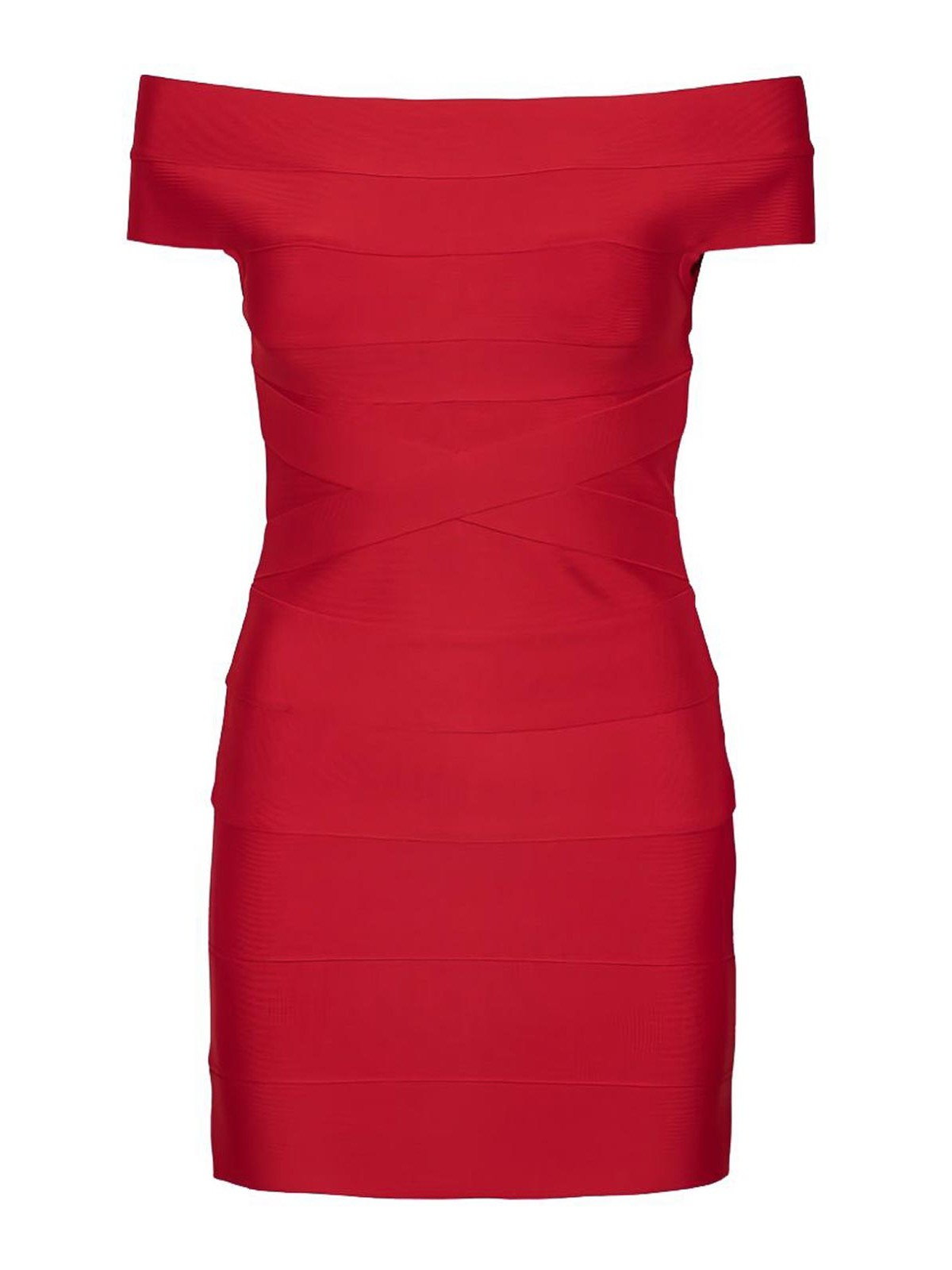 Rotate Birger Christensen Robe Courte - Rouge