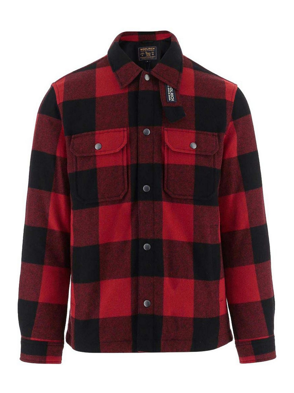 Woolrich Manteau Court - Rouge